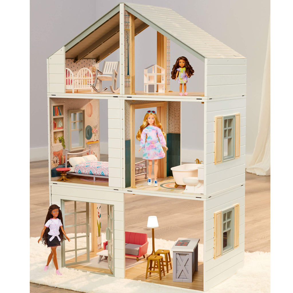 Stack 'n Style™ Wood Dollhouse - Official Little Tikes Website