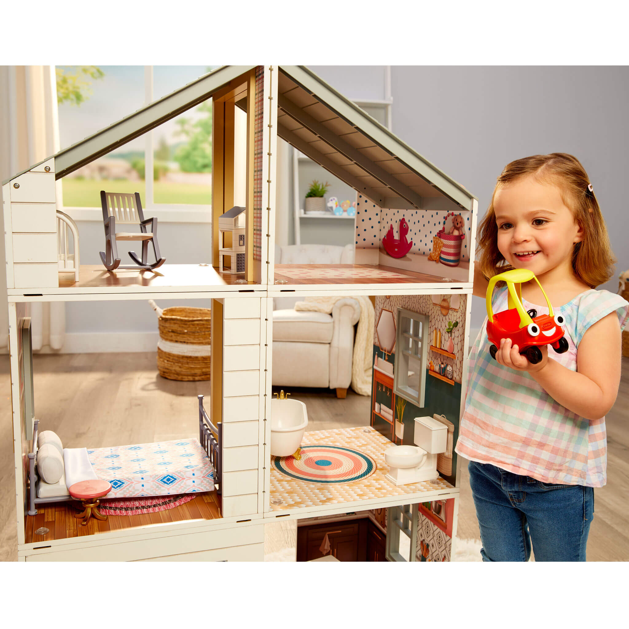 Stack 'n Style™ Wood Dollhouse - Official Little Tikes Website