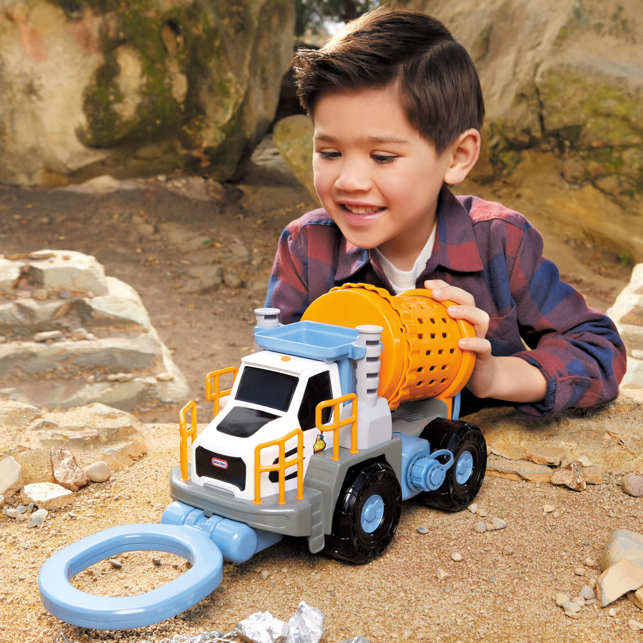 Big Adventures™ Metal Detector Mining Truck - Official Little Tikes Website